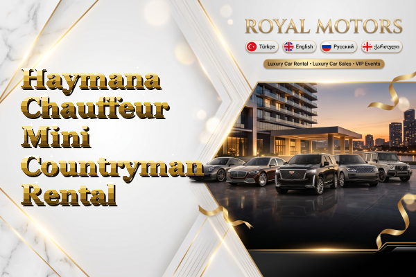 Haymana Chauffeur Mini Countryman Rental