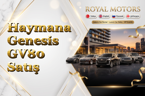 Haymana Genesis GV80 Satış