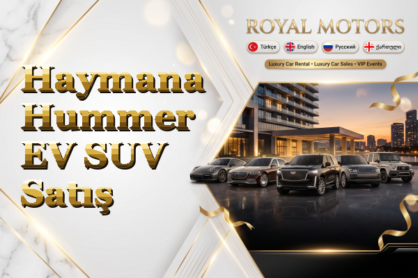 Haymana Hummer EV SUV Satış
