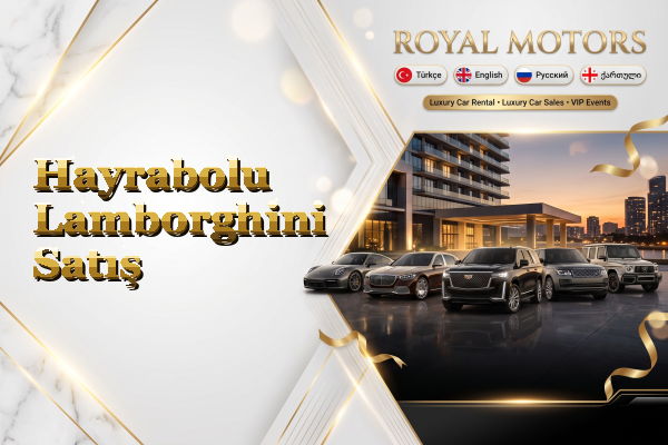 Hayrabolu Lamborghini Satış