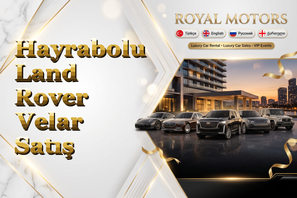 Hayrabolu Land Rover Velar Satış
