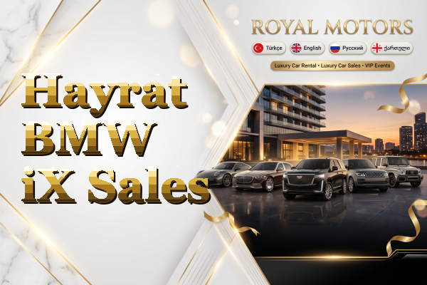 Hayrat BMW iX Sales