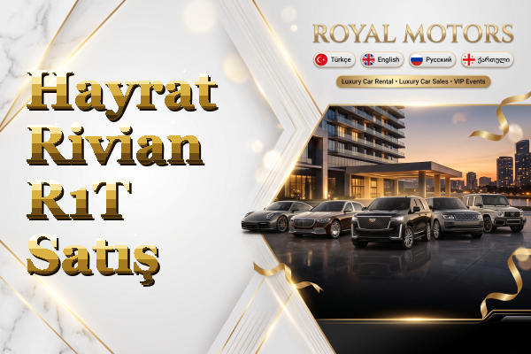 Hayrat Rivian R1T Satış