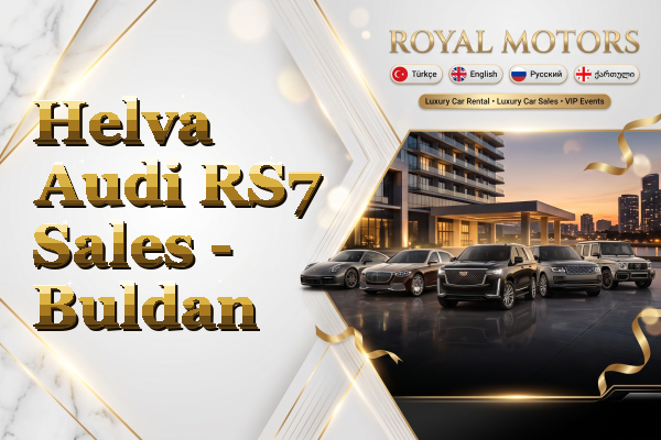Helva Audi RS7 Sales - Buldan