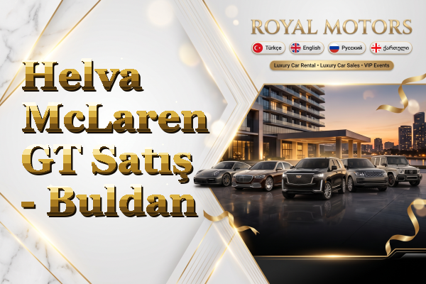 Helva McLaren GT Satış - Buldan