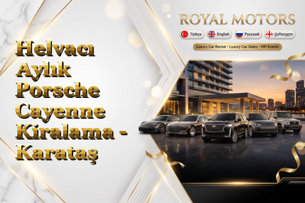 Helvacı Aylık Porsche Cayenne Kiralama - Karataş