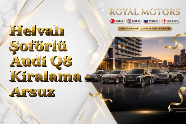 Helvalı Şoförlü Audi Q8 Kiralama - Arsuz