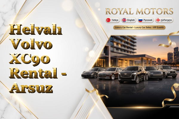 Helvalı Volvo XC90 Rental - Arsuz
