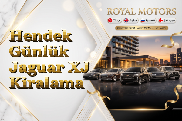 Hendek Günlük Jaguar XJ Kiralama