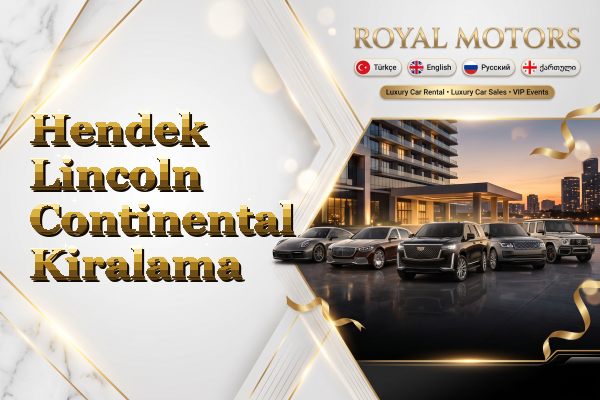 Hendek Lincoln Continental Kiralama