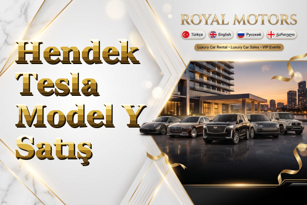 Hendek Tesla Model Y Satış