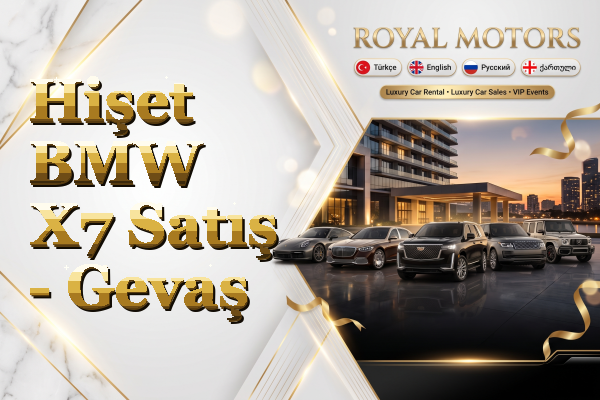 Hişet BMW X7 Satış - Gevaş