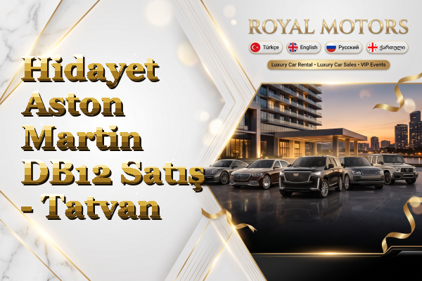 Hidayet Aston Martin DB12 Satış - Tatvan