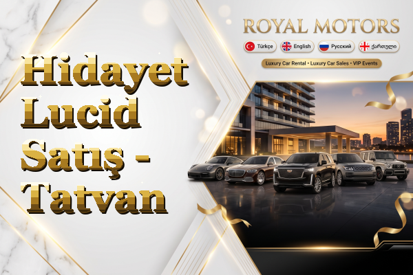 Hidayet Lucid Satış - Tatvan