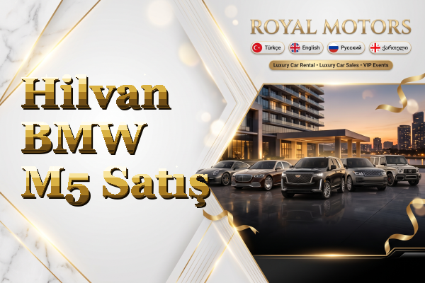 Hilvan BMW M5 Satış