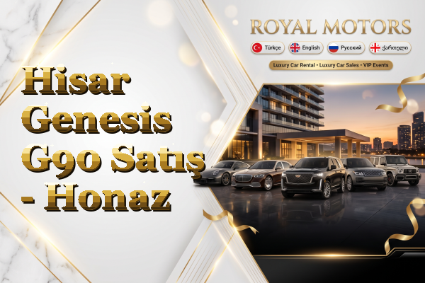 Hisar Genesis G90 Satış - Honaz