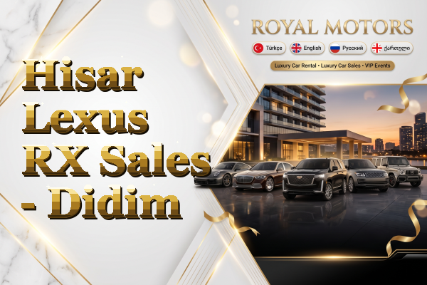 Hisar Lexus RX Sales - Didim