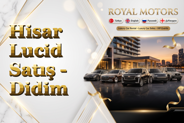 Hisar Lucid Satış - Didim