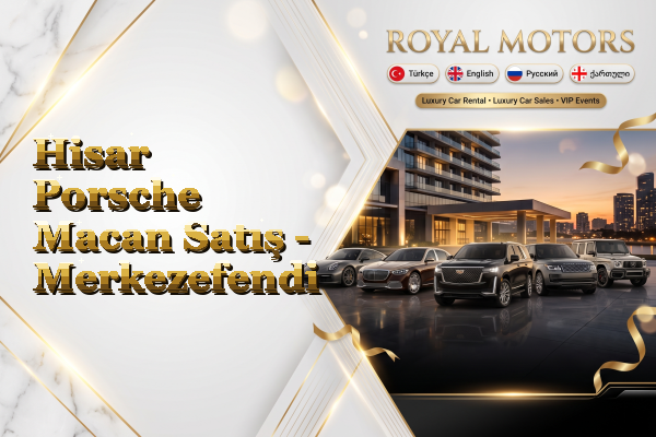 Hisar Porsche Macan Satış - Merkezefendi