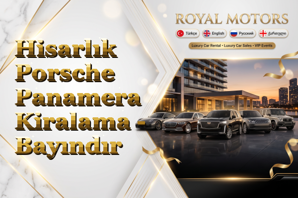 Hisarlık Porsche Panamera Kiralama - Bayındır