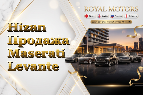 Hizan Продажа Maserati Levante