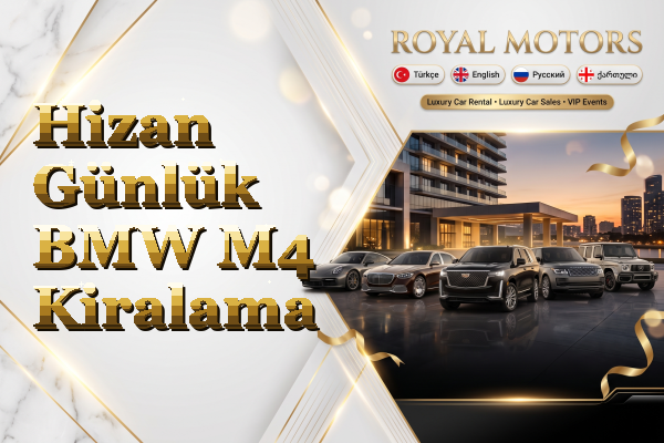 Hizan Günlük BMW M4 Kiralama