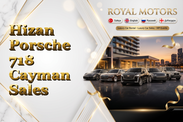 Hizan Porsche 718 Cayman Sales
