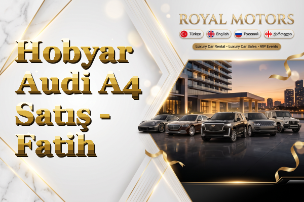 Hobyar Audi A4 Satış - Fatih