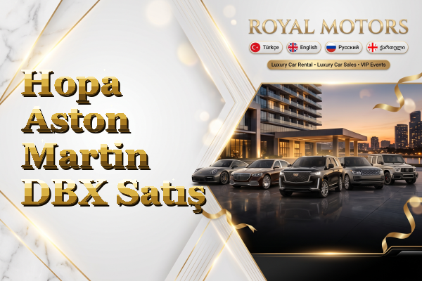 Hopa Aston Martin DBX Satış