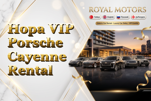 Hopa VIP Porsche Cayenne Rental