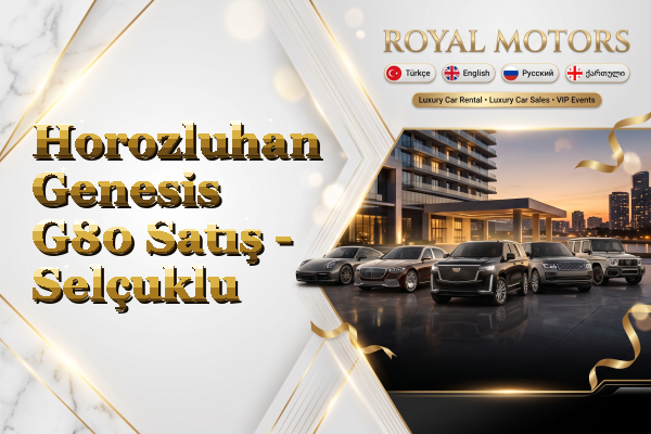 Horozluhan Genesis G80 Satış - Selçuklu