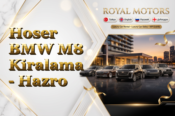 Hoser BMW M8 Kiralama - Hazro