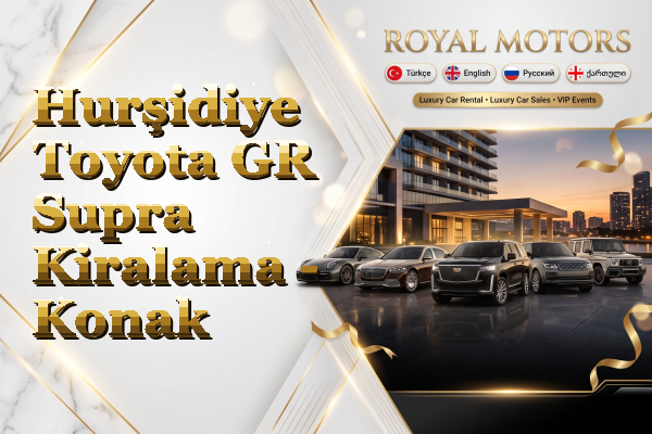 Hurşidiye Toyota GR Supra Kiralama - Konak