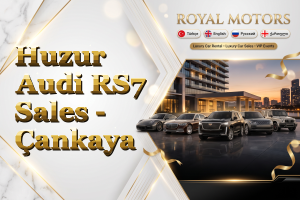 Huzur Audi RS7 Sales - Çankaya