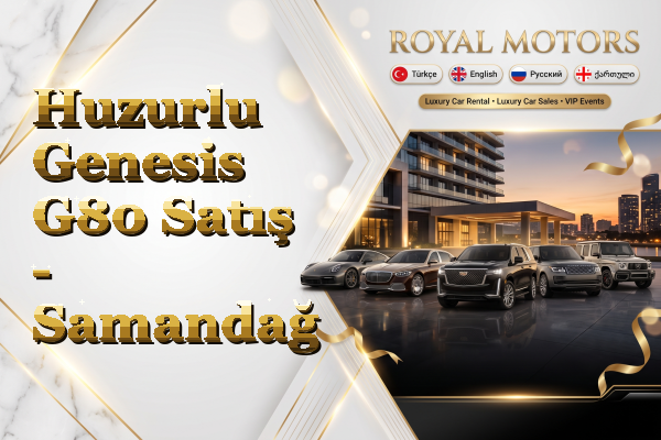 Huzurlu Genesis G80 Satış - Samandağ