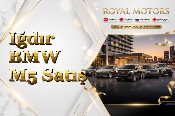 Iğdır BMW M5 Satış