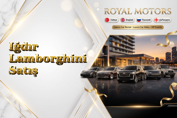Iğdır Lamborghini Satış