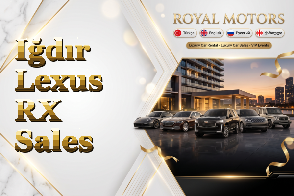 Iğdır Lexus RX Sales