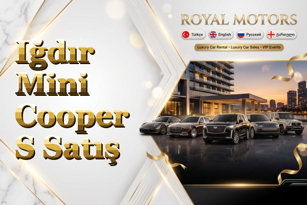 Iğdır Mini Cooper S Satış