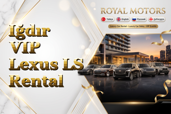 Iğdır VIP Lexus LS Rental