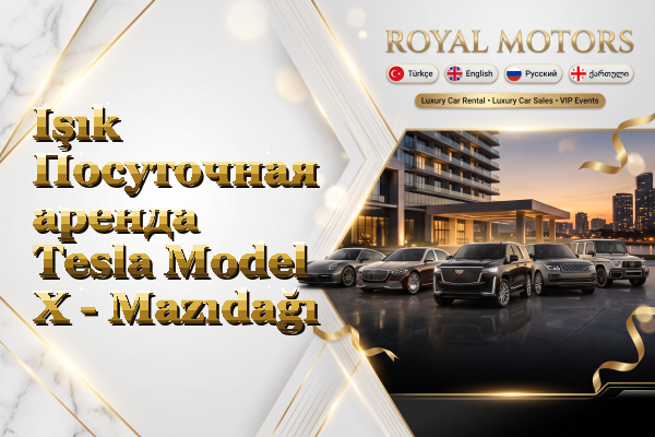 Işık Посуточная аренда Tesla Model X - Mazıdağı