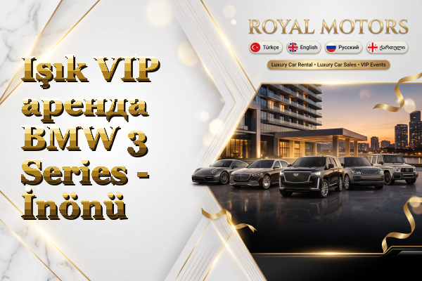 Işık VIP аренда BMW 3 Series - İnönü