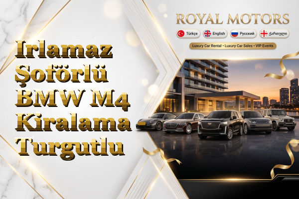 Irlamaz Şoförlü BMW M4 Kiralama - Turgutlu