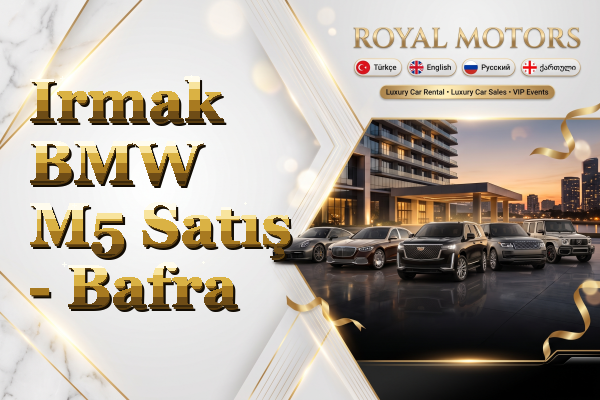 Irmak BMW M5 Satış - Bafra
