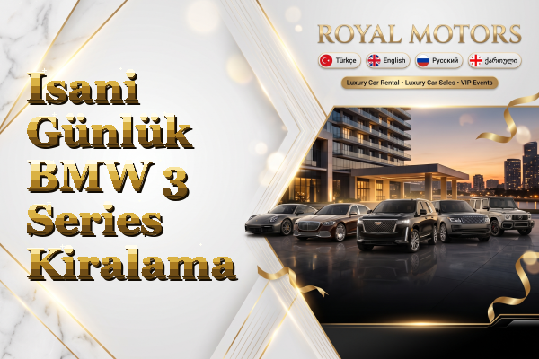 Isani Günlük BMW 3 Series Kiralama