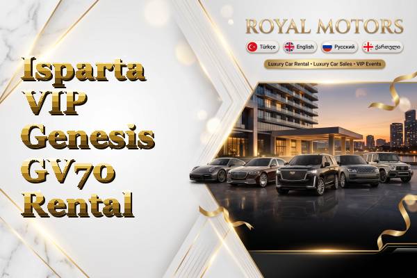 Isparta VIP Genesis GV70 Rental