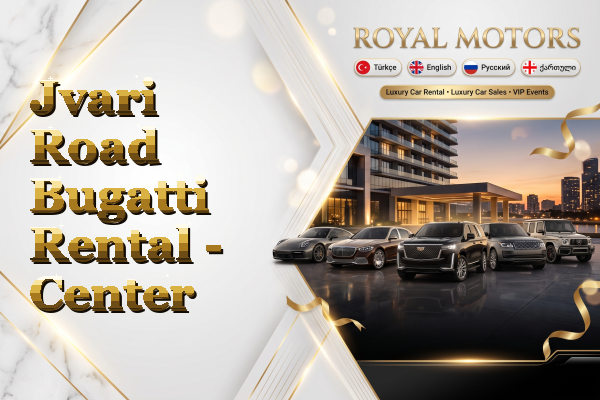 Jvari Road Bugatti Rental - Center