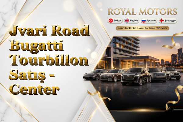 Jvari Road Bugatti Tourbillon Satış - Center