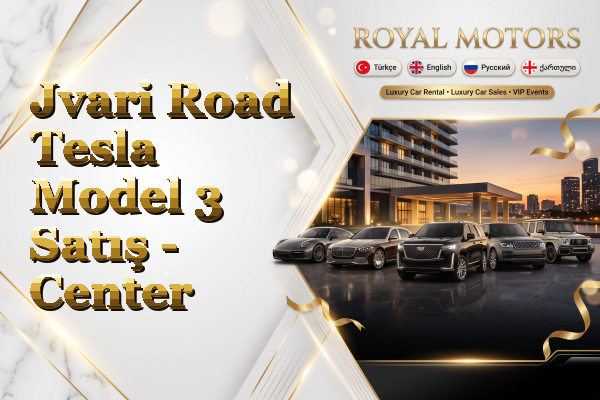 Jvari Road Tesla Model 3 Satış - Center
