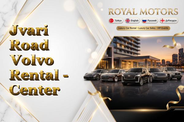 Jvari Road Volvo Rental - Center